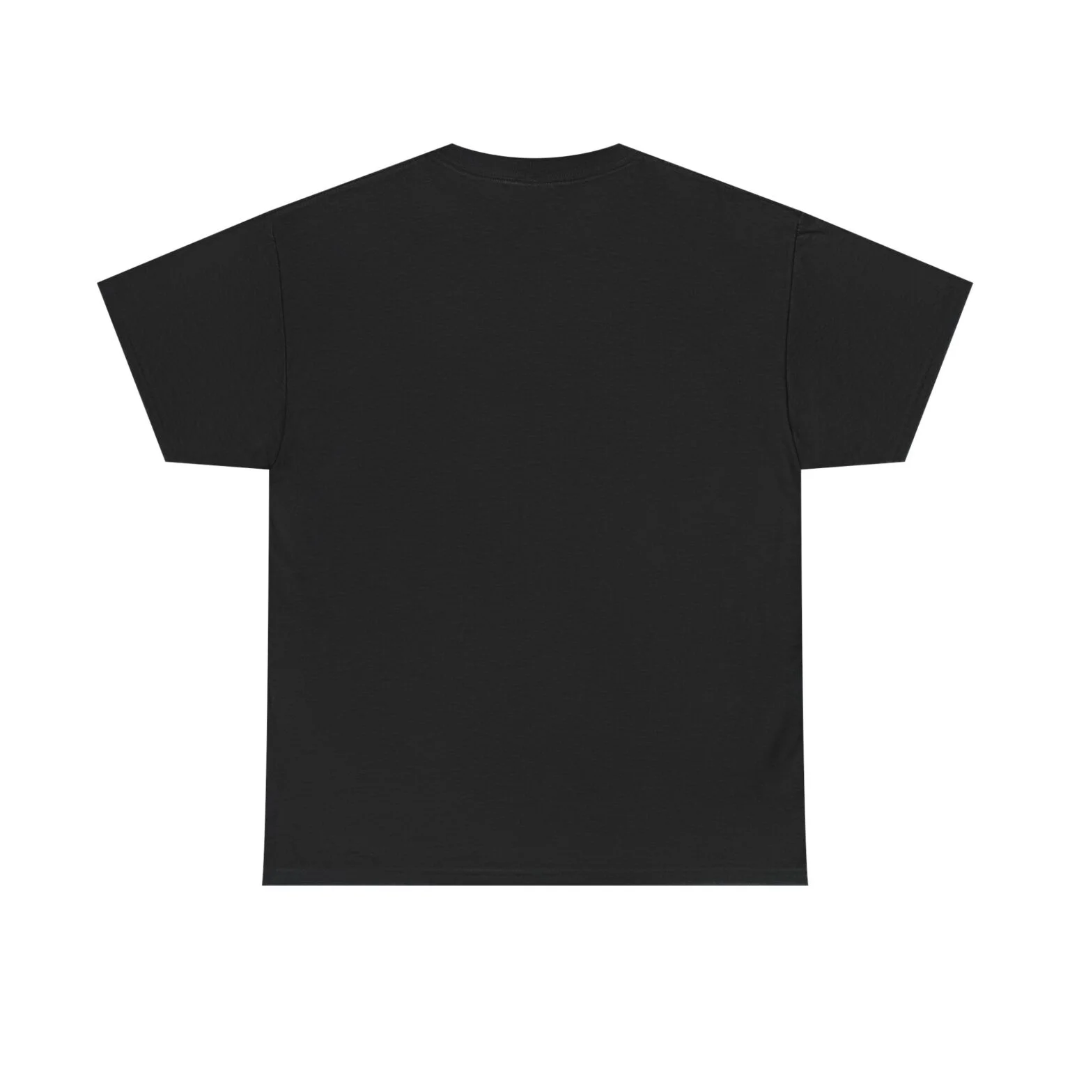 Back view of the black Subikon artist T-shirt